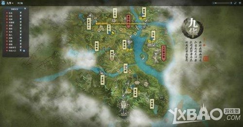 《天涯明月刀》地图隐藏成就点坐标大全