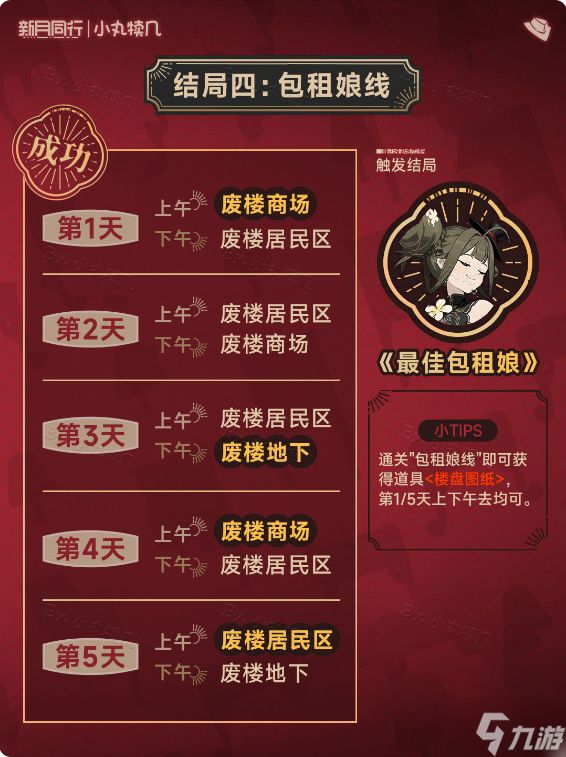 新月同行废楼房东记所有全结局攻略 废楼房东记六个结局全收录
