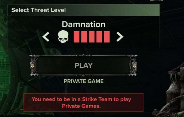 Can you play Darktide solo? Private games explained