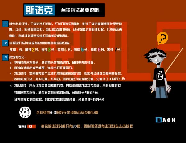 斯诺克台球游戏截图