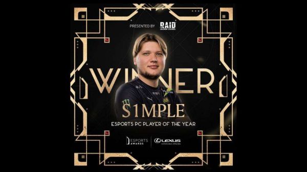 Winners of The Esports Awards - S1mple