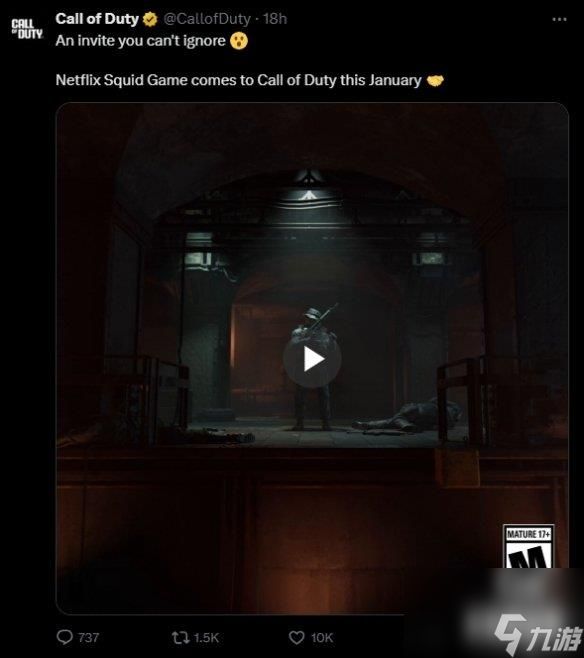 不愧是《使命召唤》的顶梁柱!黑6上线不久但联动多多