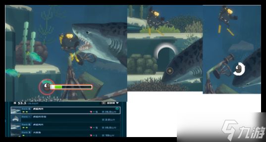 《潜水员戴夫》虎鲨打法攻略