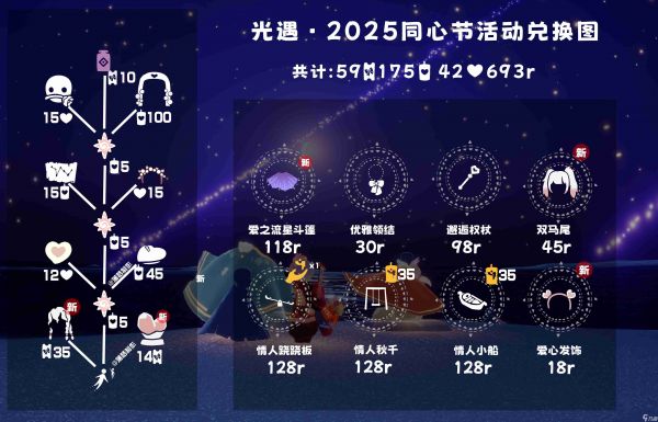 光遇同心节兑换图2025 光遇同心节活动兑换图最新