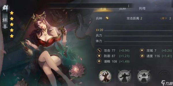 率土之滨妺喜怎么样