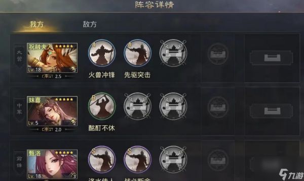 率土之滨妺喜怎么样