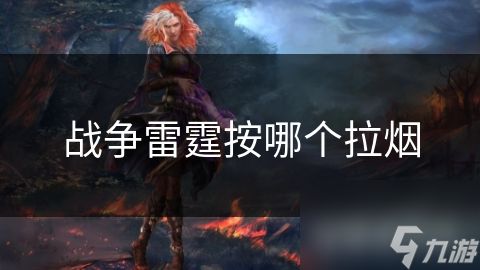 战争雷霆按哪个拉烟