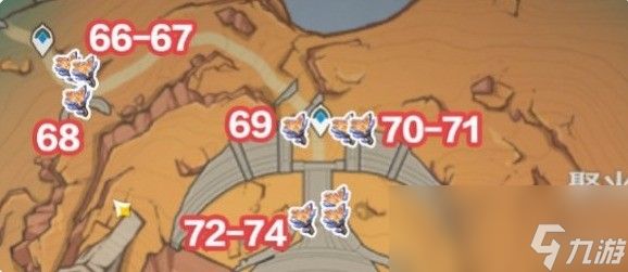 《原神》云岩裂叶全收集位置大全