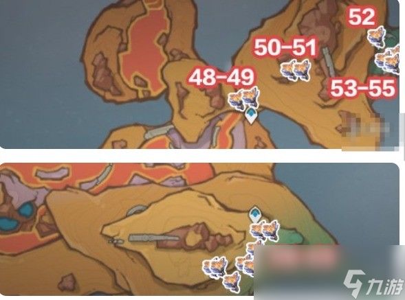 《原神》云岩裂叶全收集位置大全