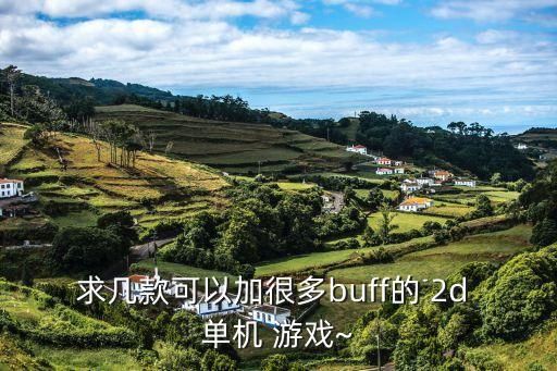求几款可以加很多buff的 2d 单机 游戏~