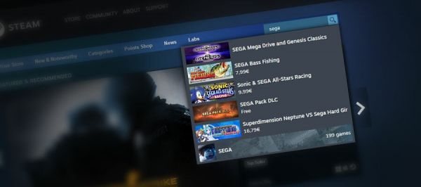 Steam搜索功能升级 可以搜索游戏开发商了