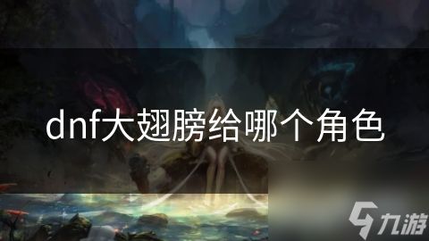 dnf大翅膀给哪个角色