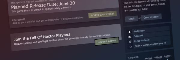 Steam游戏测试功能现已完整发布 无需邮件、序列号即可邀请玩家
