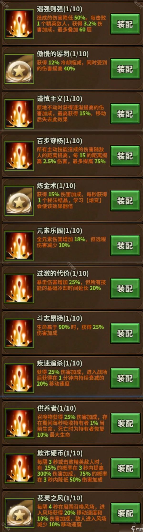 《迷雾大陆》S5赛季全职业炽源初始技能选择推荐