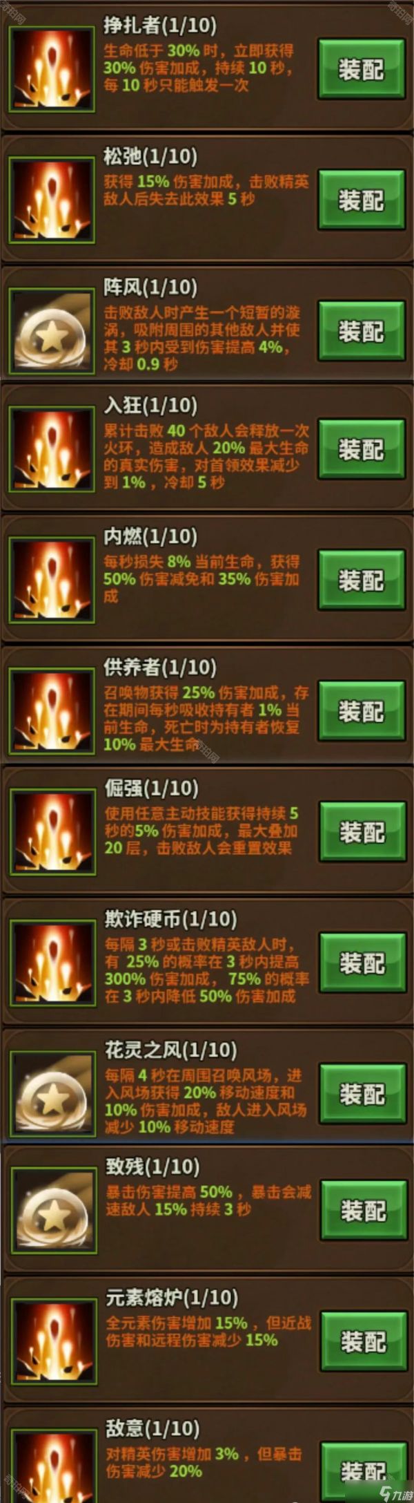 《迷雾大陆》S5赛季全职业炽源初始技能选择推荐