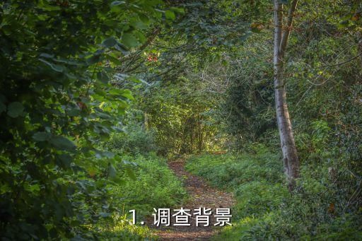 1. 调查背景