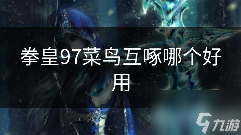 拳皇97菜鸟互啄哪个好用