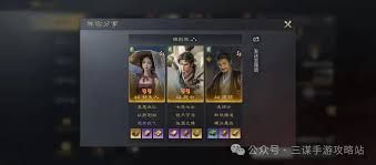 三国谋定天下甘夫人赵云姜维阵容搭配攻略