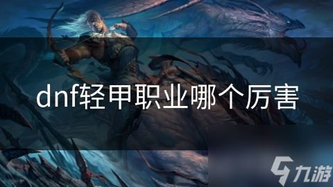 dnf轻甲职业哪个厉害