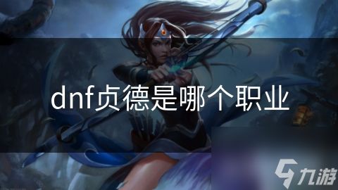 dnf贞德是哪个职业