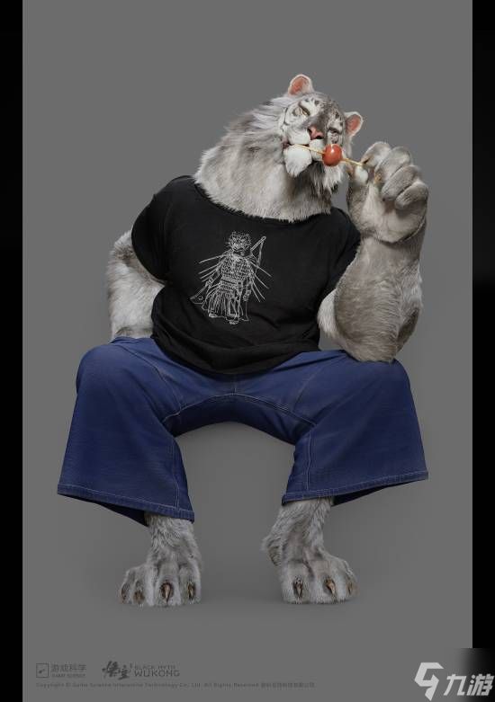 《黑神话》寅虎海报原画曝光！毛发、身体重新雕刻