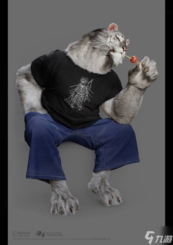 《黑神话》寅虎海报原画曝光！毛发、身体重新雕刻