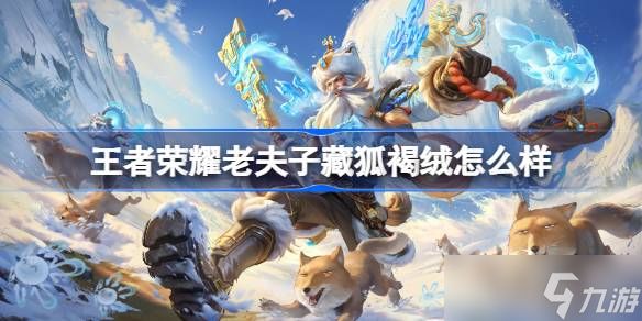 王者荣耀老夫子藏狐褐绒怎么样 王者荣耀老夫子藏狐褐绒皮肤特效一览