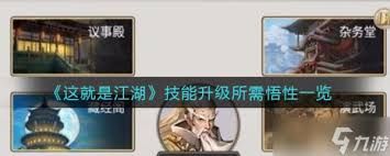 这就是江湖如何提升技能等级