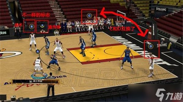 NBA2K13进攻战术应用攻略指南-球员战术启动