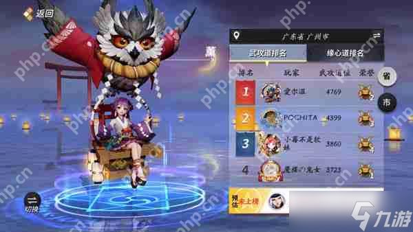 决战！平安京查看式神战力排名攻略