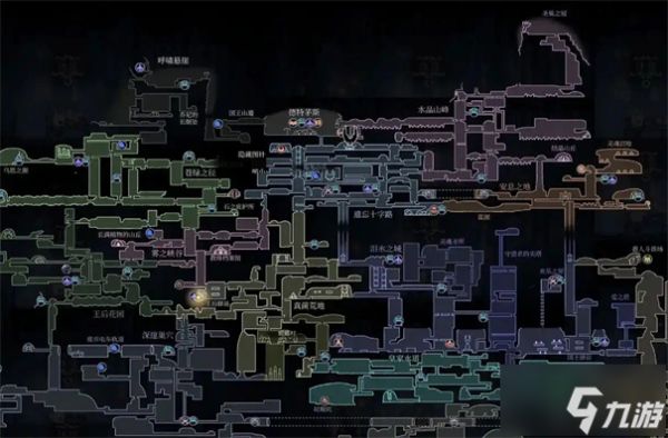 空洞骑士地图探索顺序