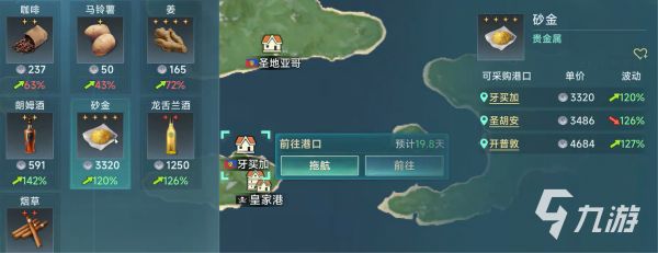 大航海时代传说金制工艺品怎么制作 大航海时代传说金制工艺品制作攻略