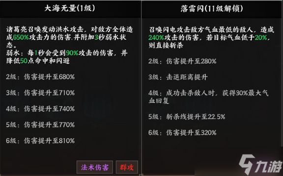 《征服与荣耀》神机妙算诸葛亮技能介绍