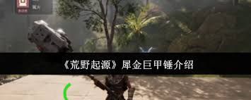 荒野起源犀金巨甲锤好不好用