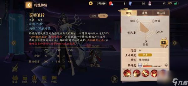 <a id='link_pop' class='keyword-tag' href='https://www.9game.cn/jzpaj/'>决战平安京</a>铃鹿御前怎么玩