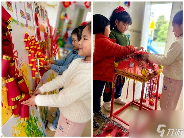 姜堰市教育局发布叶甸幼儿园开展传统文化抬花轿体验活动 学生深入其中