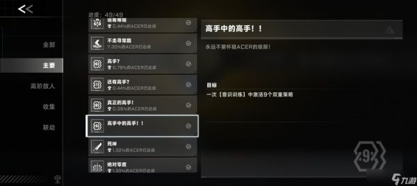 苍翼混沌效应高手中的高手隐藏成就怎么完成 苍翼混沌效应高手中的高手隐藏成就获取方法