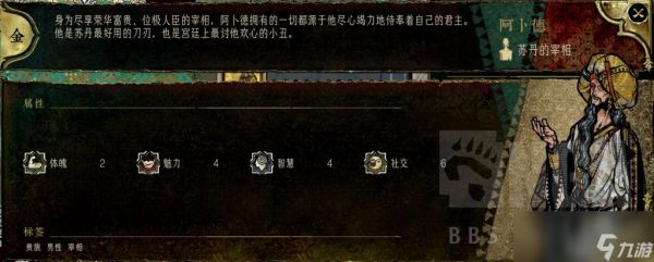 《苏丹的游戏》宰相阿卜德个人事件要点介绍