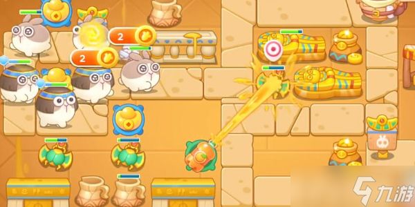 保卫萝卜4法老归来第48关攻略