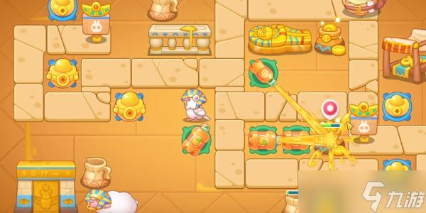 保卫萝卜4法老归来第48关攻略