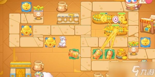 保卫萝卜4法老归来第48关攻略