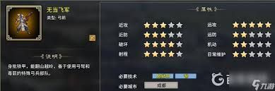 汉末霸业武将有什么能力属性和兵法