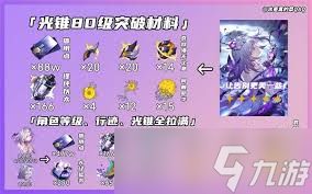 崩坏星穹铁道遐蝶突破材料有哪些