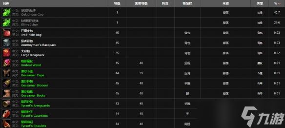 《魔兽世界》泥浆虫位置