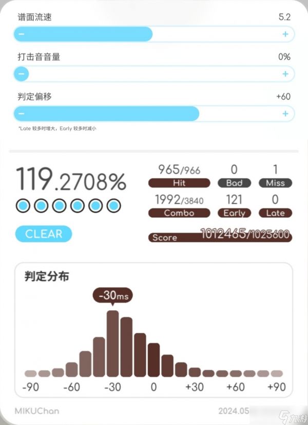 律动轨迹［律动轨迹 | 非官方指南］一些游戏设置上的的参考建议