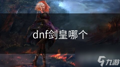 dnf剑皇哪个