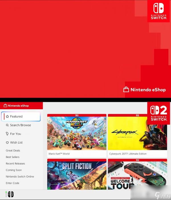 旧版eShop真不熟 Switch2新商店页面体验流畅顺滑