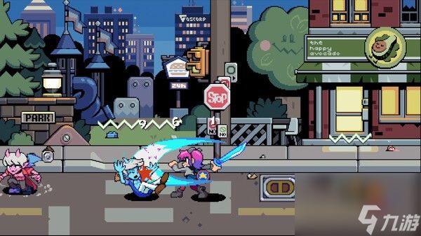 2D像素冒险游戏《Scott Pilgrim EX》新预告