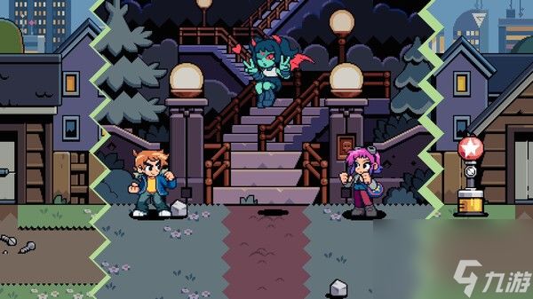 2D像素冒险游戏《Scott Pilgrim EX》新预告