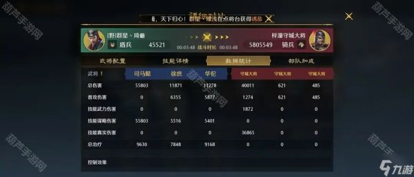 《九牧之野》魏国司马懿毒盾开荒队推荐